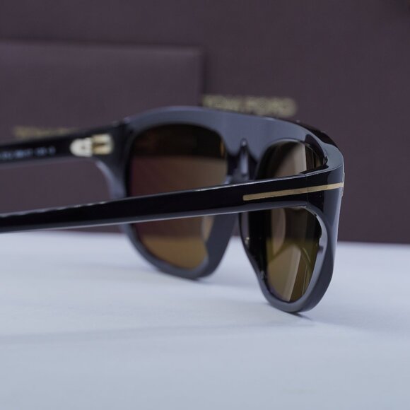 Final Price! Tom Ford Edward02 FT1002 01J Sunglasses
